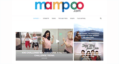 Desktop Screenshot of mampoo.com