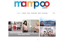 Tablet Screenshot of mampoo.com